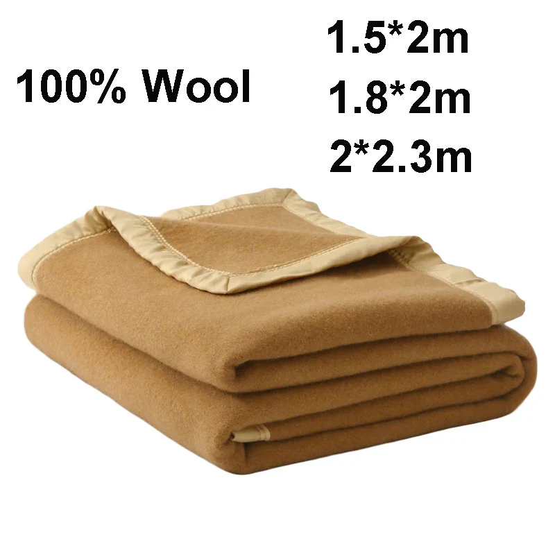 Versatile 100% Wool Blanket - Image 6