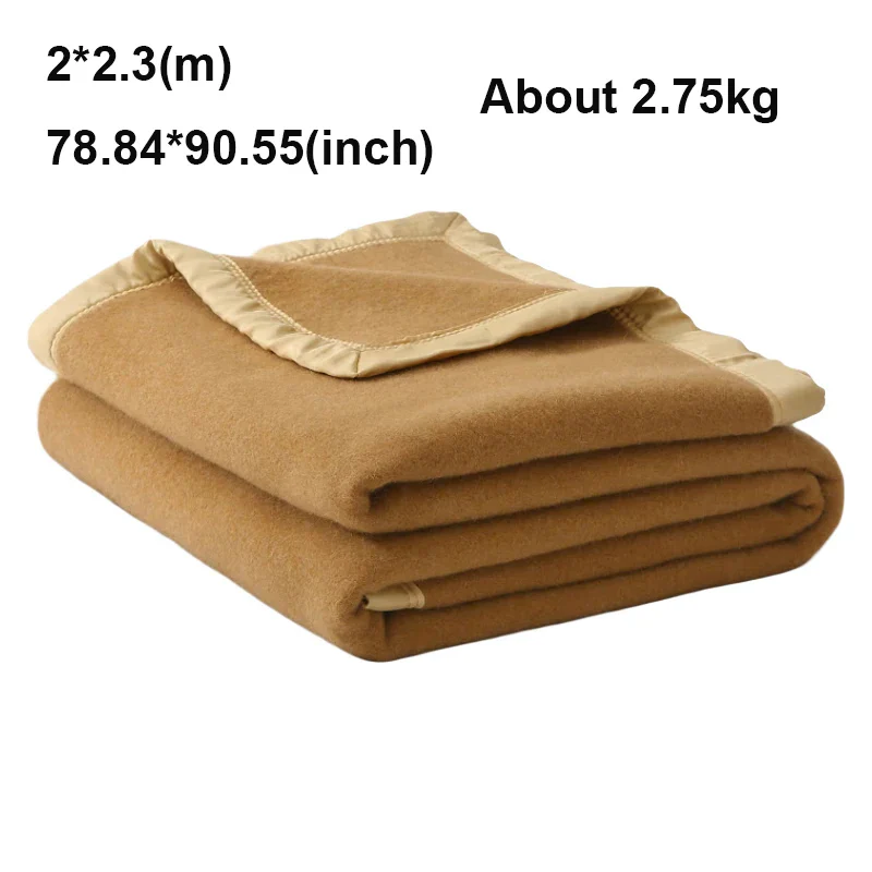 Versatile 100% Wool Blanket - Image 8