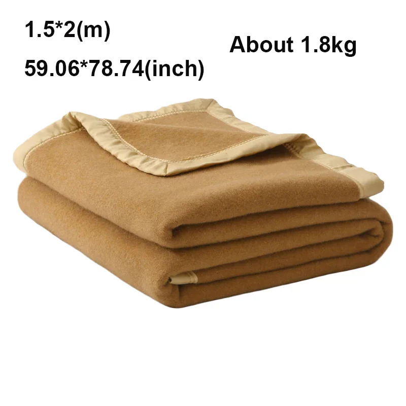 Versatile 100% Wool Blanket - Image 9