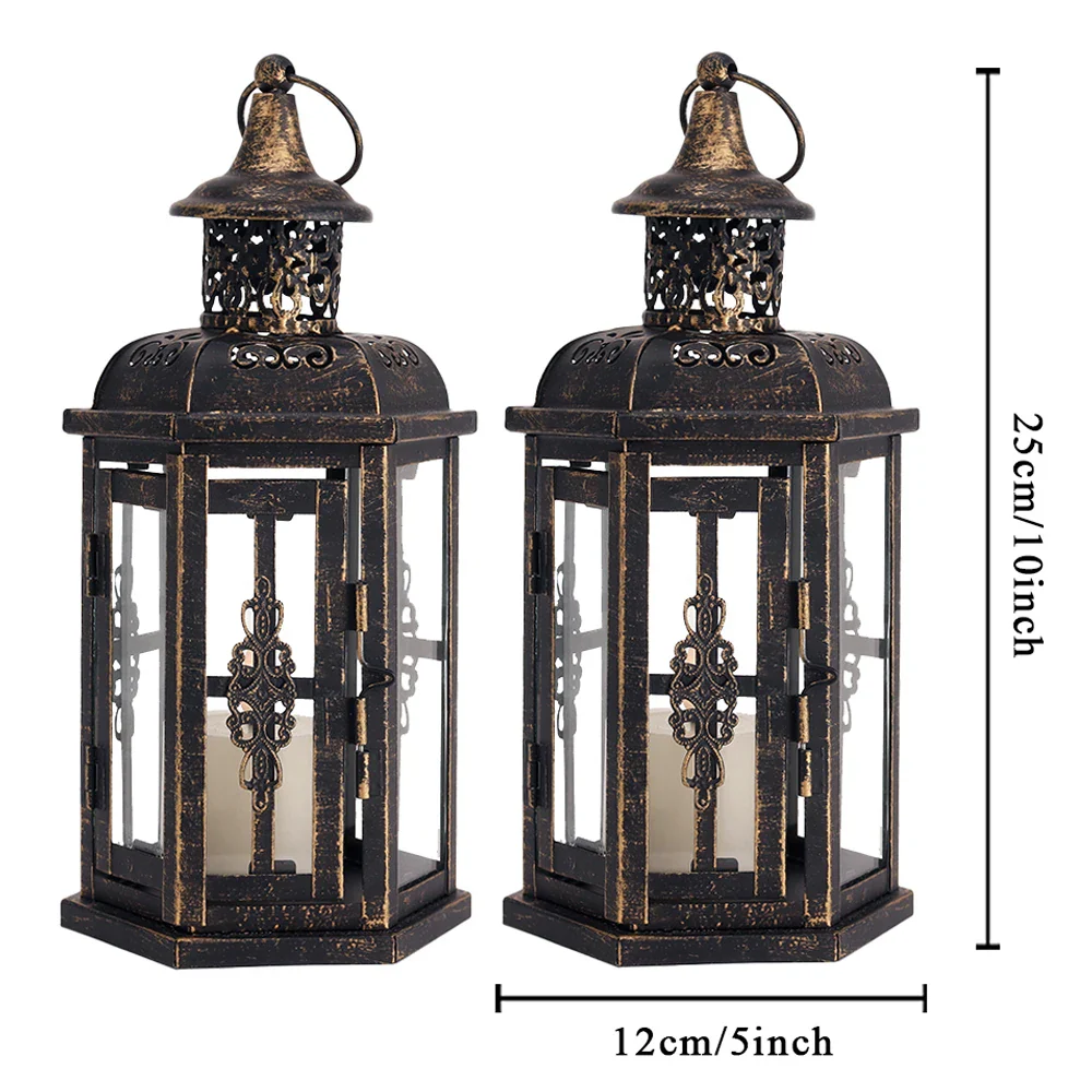 Vintage Nordic Candle Lantern - Image 8