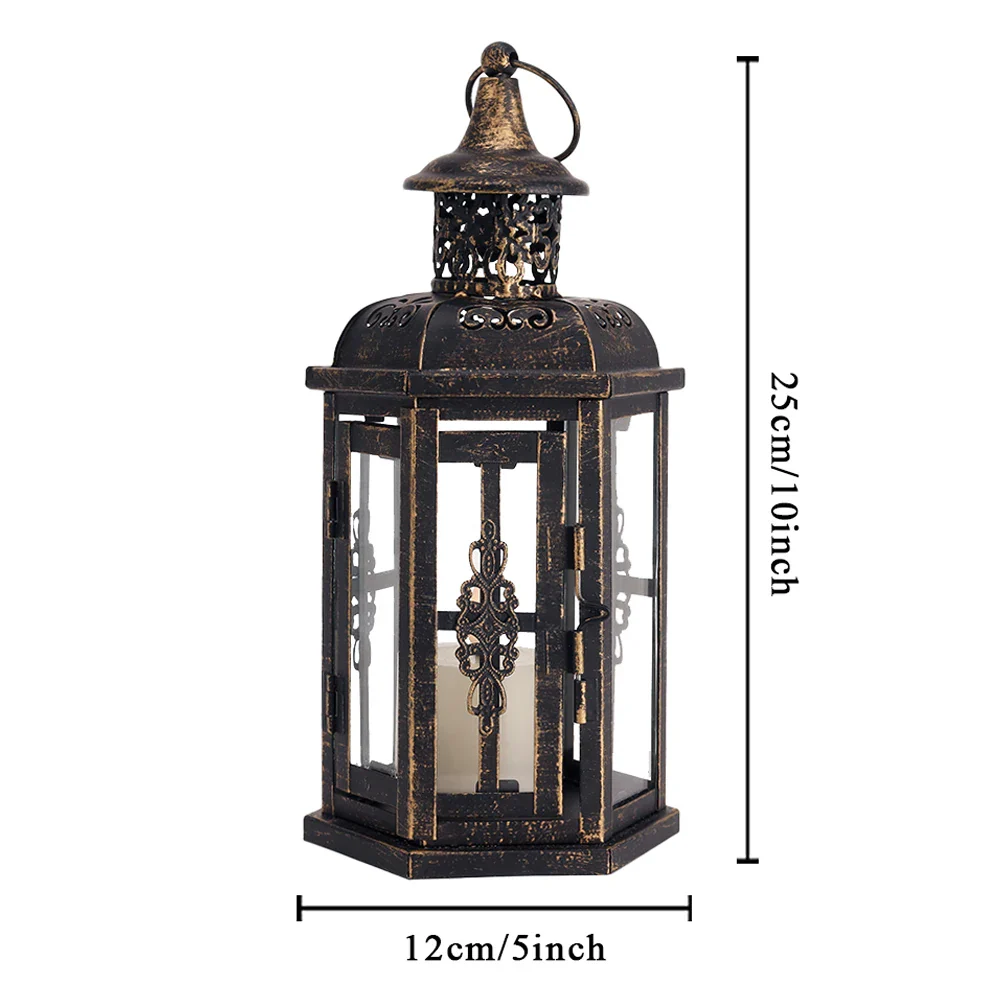 Vintage Nordic Candle Lantern - Image 9