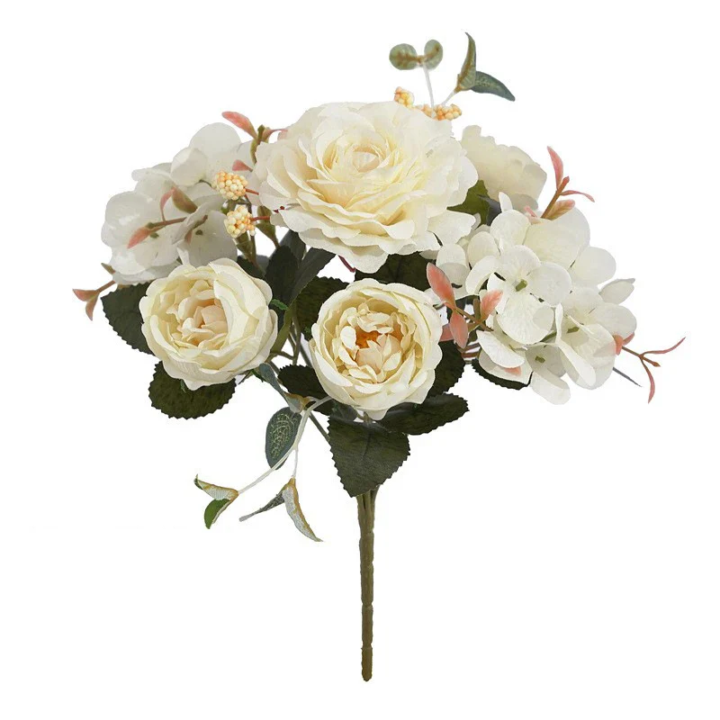 Vintage Silk Rose & Peony Bouquets - Image 17